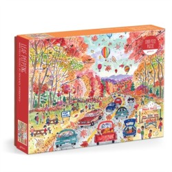 Michael Storrings Leaf Peeping 1000 Piece Puzzle