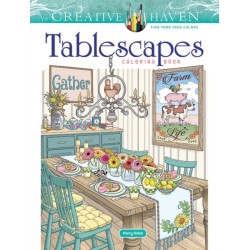 Creative Haven Tablescapes Coloring Book