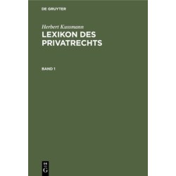 Lexikon Des Privatrechts