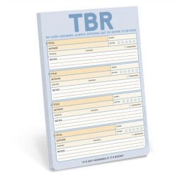 Tbr (to Be Read) Knock Knock Pad