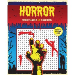 Horror Word Search and Coloring