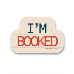 I’m Booked Sticker (Pack of 6)