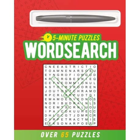 5-Minute Wordsearch (includes ball-point pen): Over 65 Puzzles