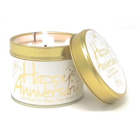 Happy Anniversary - Scented Tin Candle