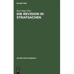 Die Revision in Strafsachen