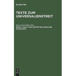 Texte Zum Universalienstreit