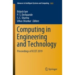 Computing in Engineering and Technology: Proceedings of ICCET 2019