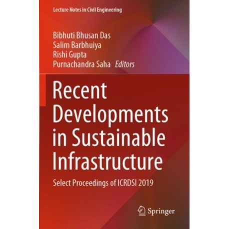 Recent Developments in Sustainable Infrastructure: Select Proceedings of ICRDSI 2019