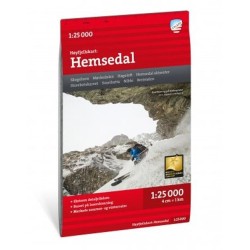 Hemsedal 1:25 000