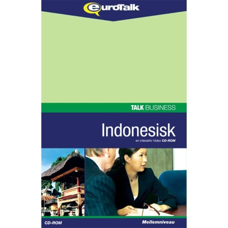 Indonesisk forretningssprog CD-ROM