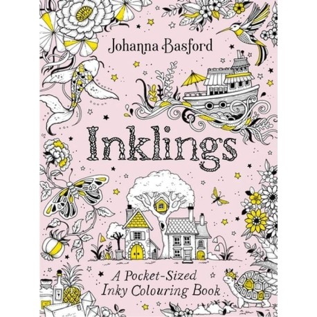 Inklings: A Pocket-Sized Inky Colouring Book