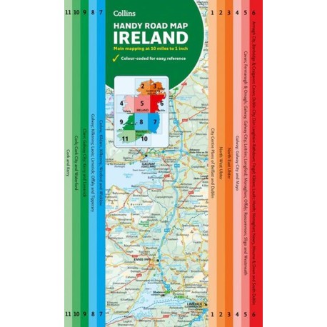 Ireland Handy Road Map