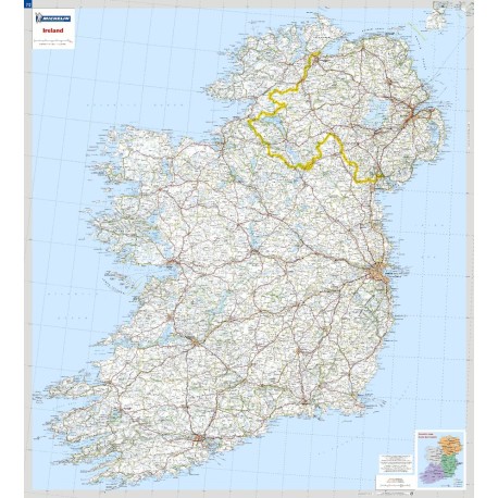 Ireland Wall Map