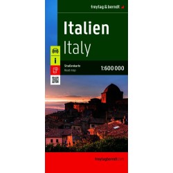 Italy, Freytag & Berndt Road Map