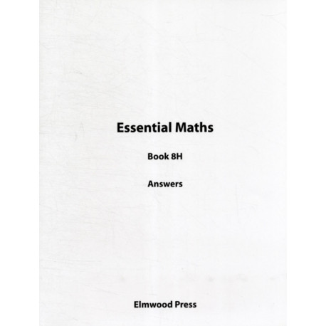 Essential Maths 8H Answers