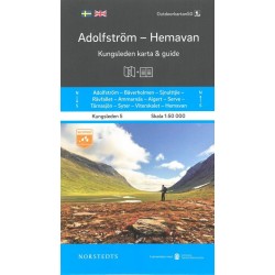 Adolfström - Hemavan : Kungsleden karta & guide: Kungsleden karta & guide