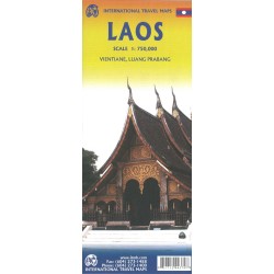Laos Travel Reference Map