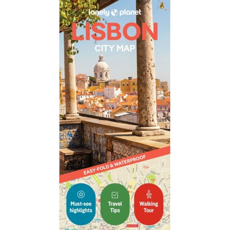 Lisbon City Map, Lonely Planet