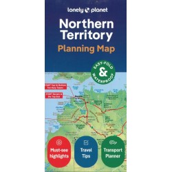 Lonely Planet Planning Map: Northern Territory