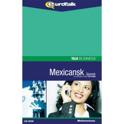 Mexicansk spansk forretningssprog CD-ROM