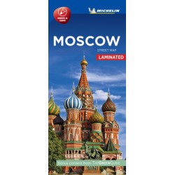 Moscow Street Map Laminated