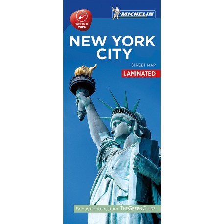 New York City Street Map Laminated: Laminated