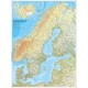Norden väggkarta