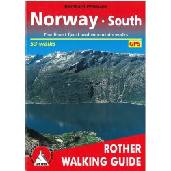 Norway South: 53 selected fjord and mountain walks between Oslo, Lillehammer, Bergen and Kristiansand