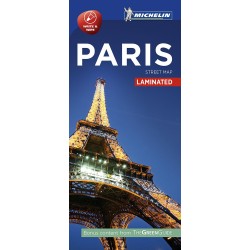 Paris Street Map Laminated: Laminated