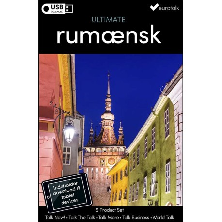 Rumænsk samlet kursus USB & download