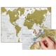Scratch the World flat map