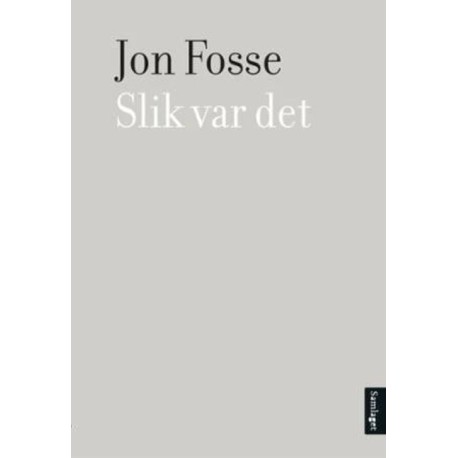 Slik var det : monolog