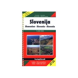 Slowenien - Slovenia, Freytag & Berndt Autoatlas