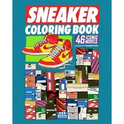 Sneaker coloring book