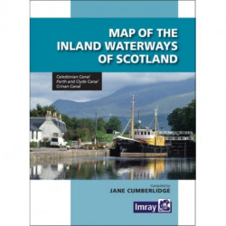Map Inland Waterways of Scotland