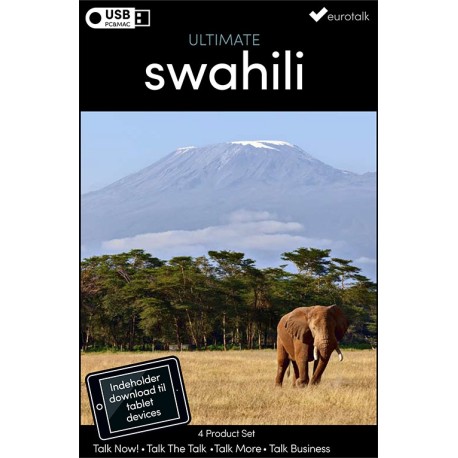 Swahili samlet kursus USB & download