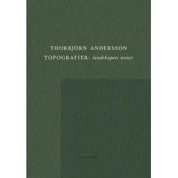 Topografier : landskapets texter