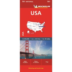 USA - Michelin National Map 761