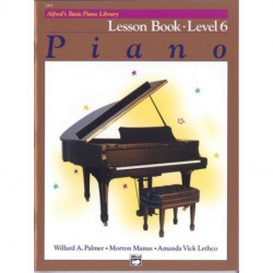 ALFREDS BASIC PIANO COURSE LESSON BOOK 6