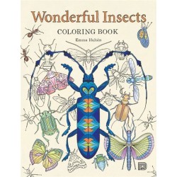 Wonderful insects coloring book