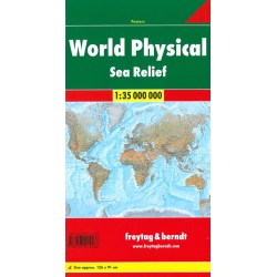 World Physical with Sea relief