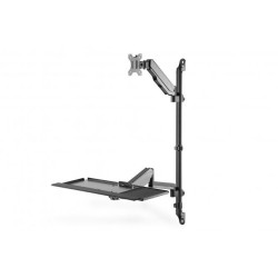 DIGITUS Sit-Stand Workstation wall single mount