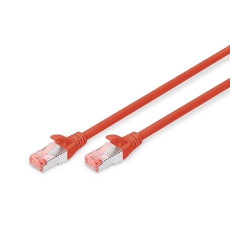 DIGITUS CAT 6 S-FTP patch cord, Cu, LSZH, 2 m, red