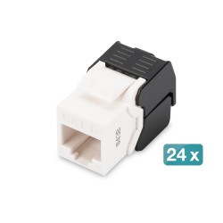 DIGITUS CAT 6 Keystone module, unshielded (24)