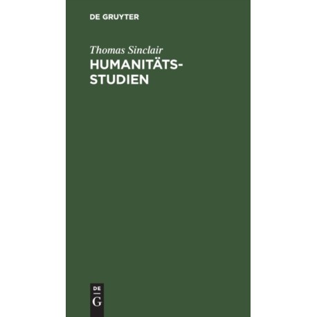 Humanitatsstudien