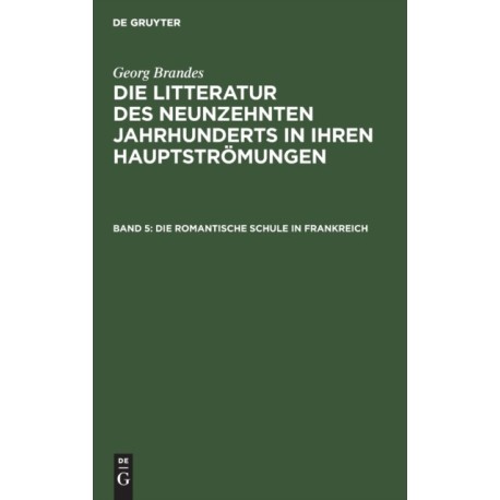 Die Romantische Schule in Frankreich