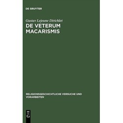 De veterum macarismis
