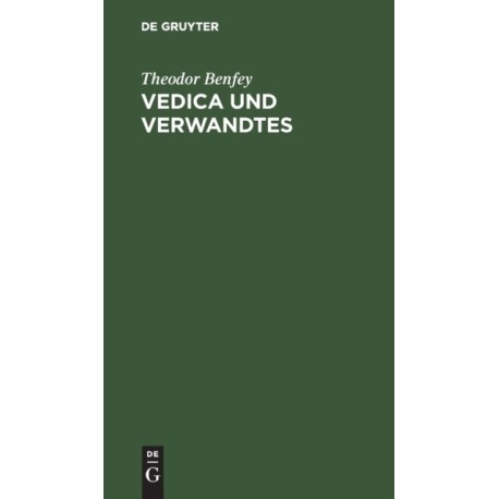 Vedica Und Verwandtes