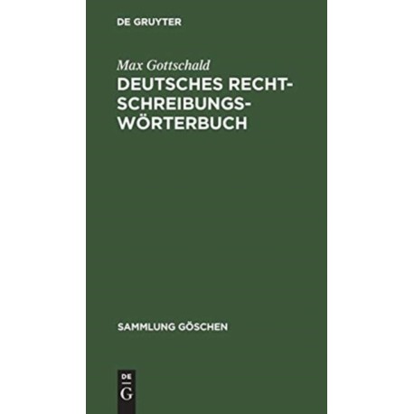 Deutsches Rechtschreibungsworterbuch
