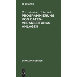 Programmierung von Datenverarbeitungsanlagen